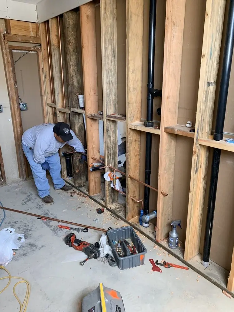 Commercial rough-in plumbing for Commercial Plumbing in Oak Grove